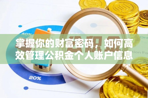 下陆掌握你的财富密码，如何高效管理公积金个人账户信息